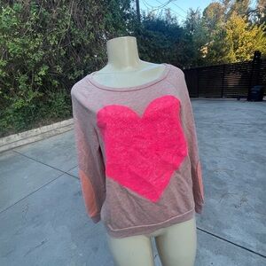The Classic Pink Heart Sweatshirt